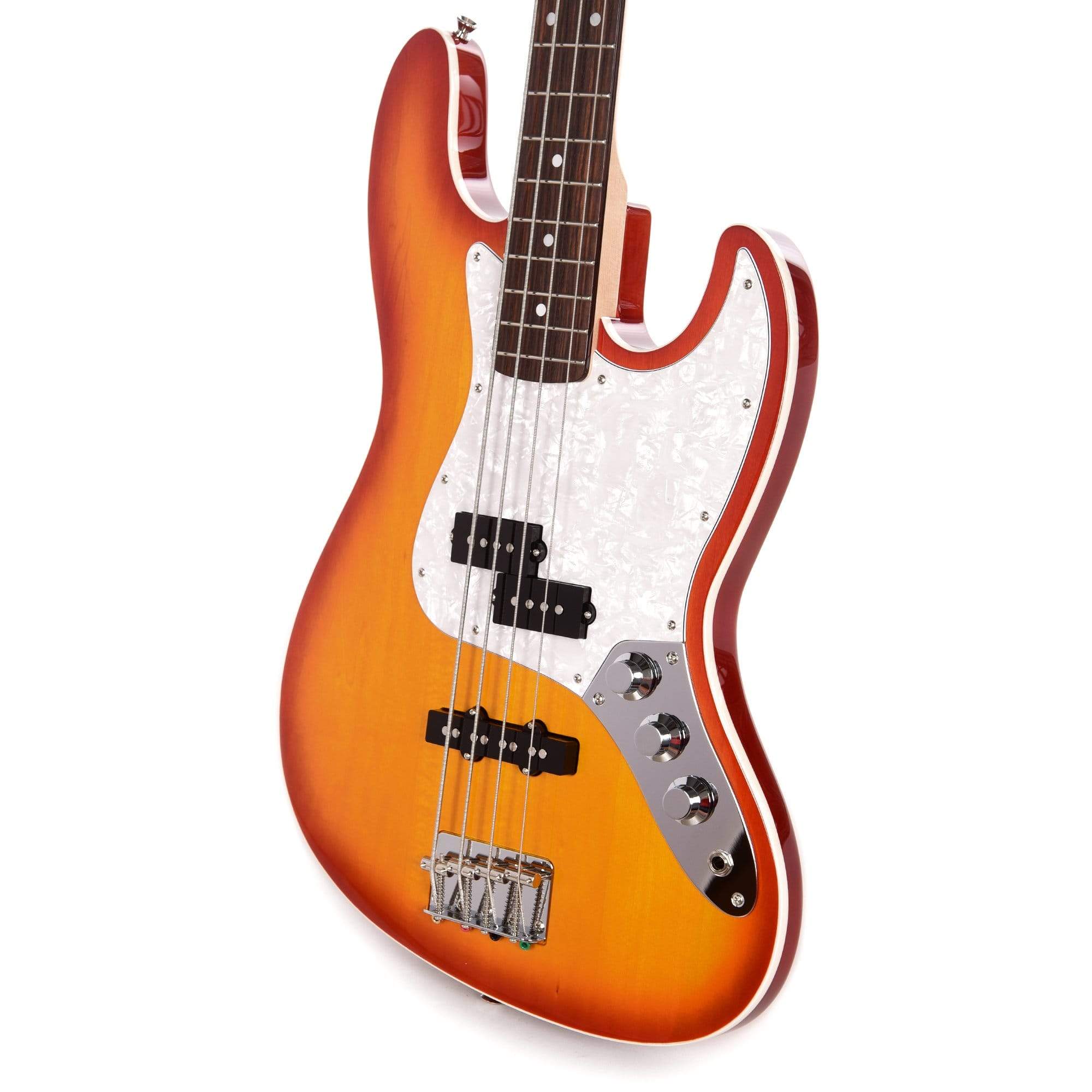 Fender MIJ FSR Aerodyne Jazz Bass Sienna Sunburst Bass Guitars / 4-String