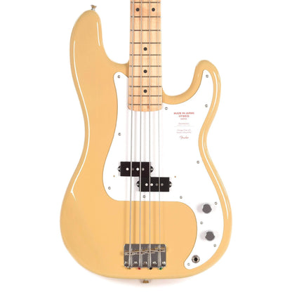 Fender MIJ Hybrid 50s Precision Bass Off-White Blonde Bass Guitars / 4-String