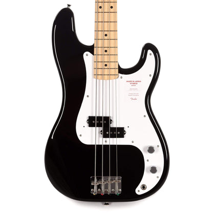 Fender MIJ Hybrid 50s Precison Bass Black Bass Guitars / 4-String