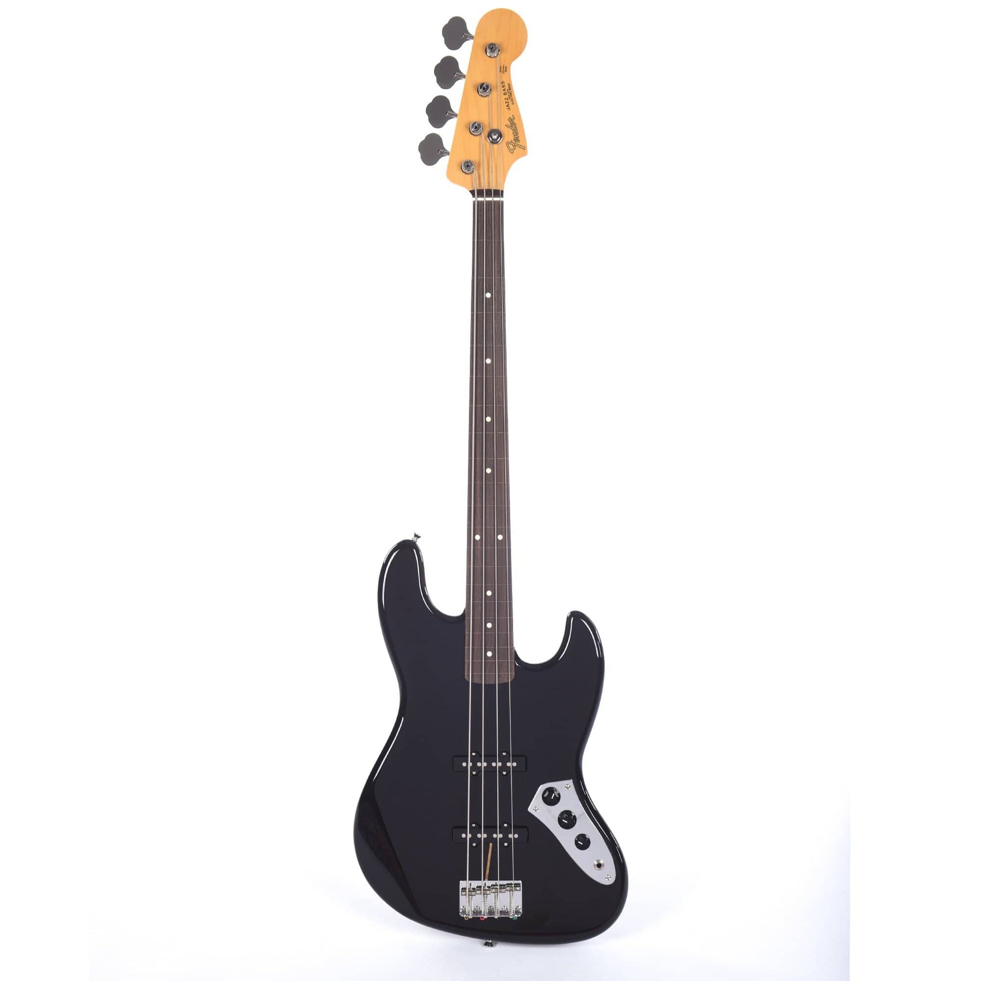 Fender MIJ Traditional 60s Jazz Bass Fretless Black – Chicago 