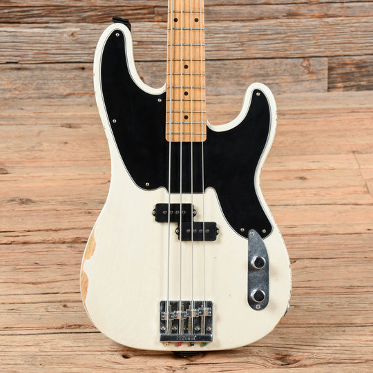 Fender Mike Dirnt Road Worn Artist Series Signature Precision Bass White Blonde 2018 Bass Guitars / 4-String