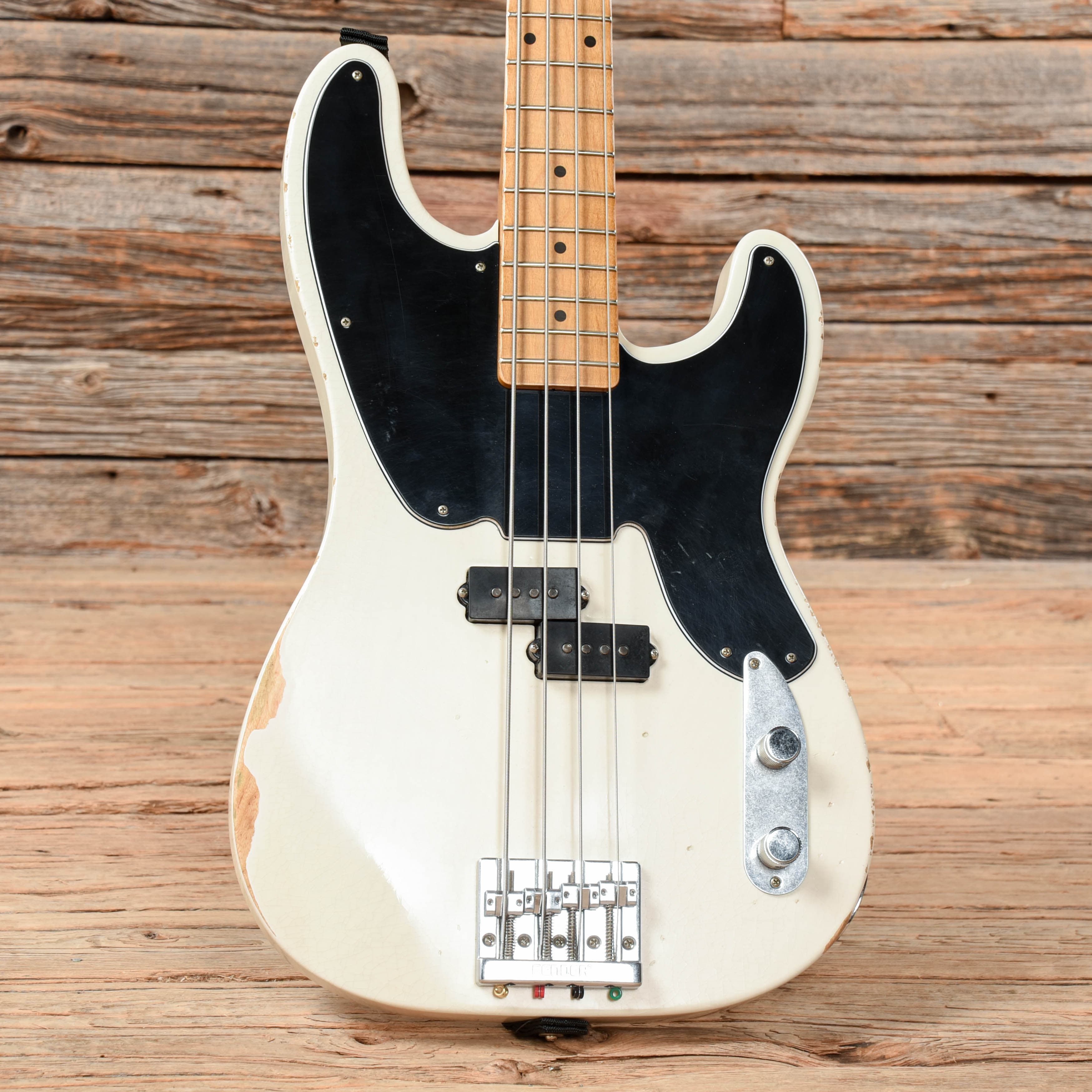 Fender Mike Dirnt Road Worn Artist Series Signature Precision Bass White Blonde 2018 Bass Guitars / 4-String