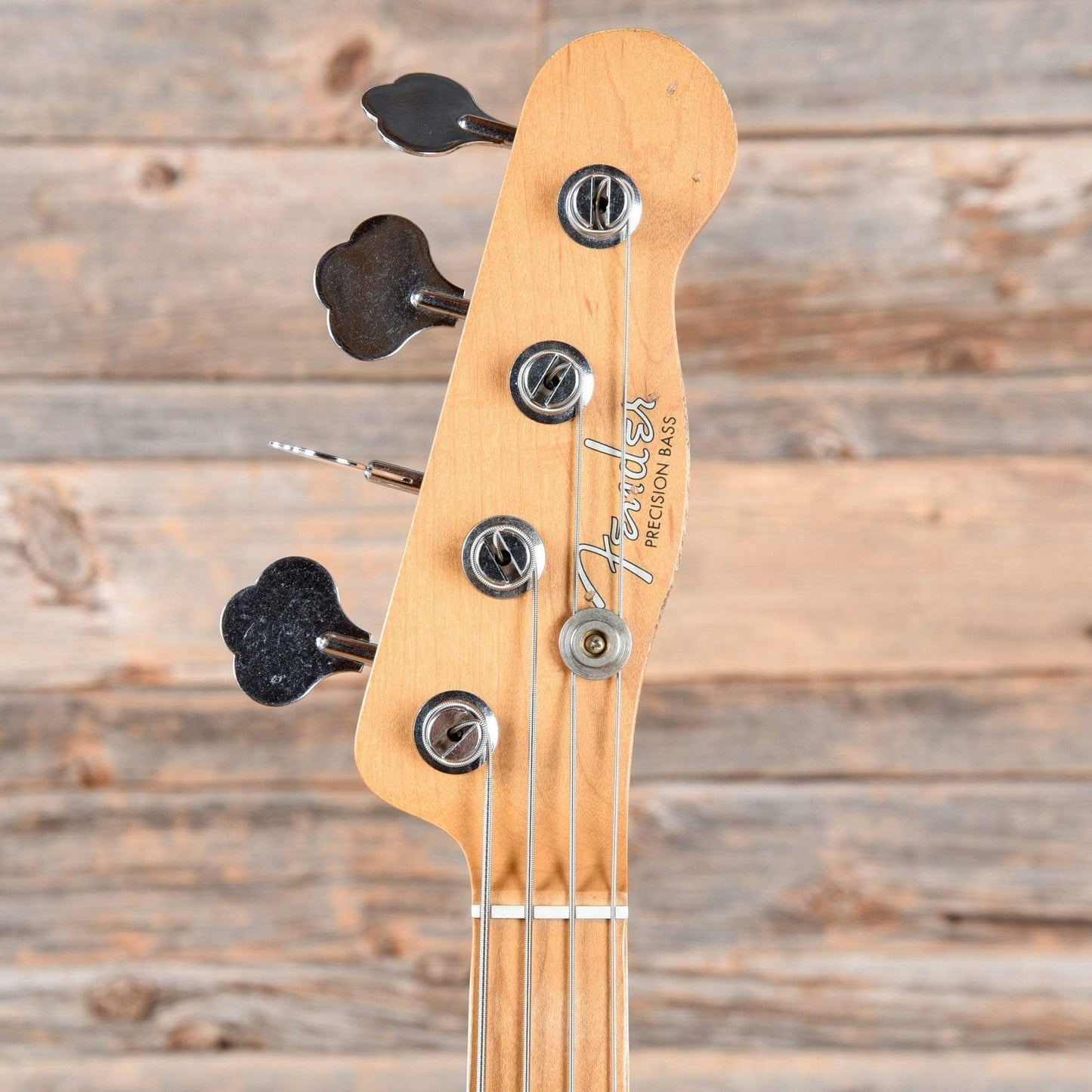 Fender Mike Dirnt Signature Road Worn Precision Bass White Blonde 2019 Bass Guitars / 4-String