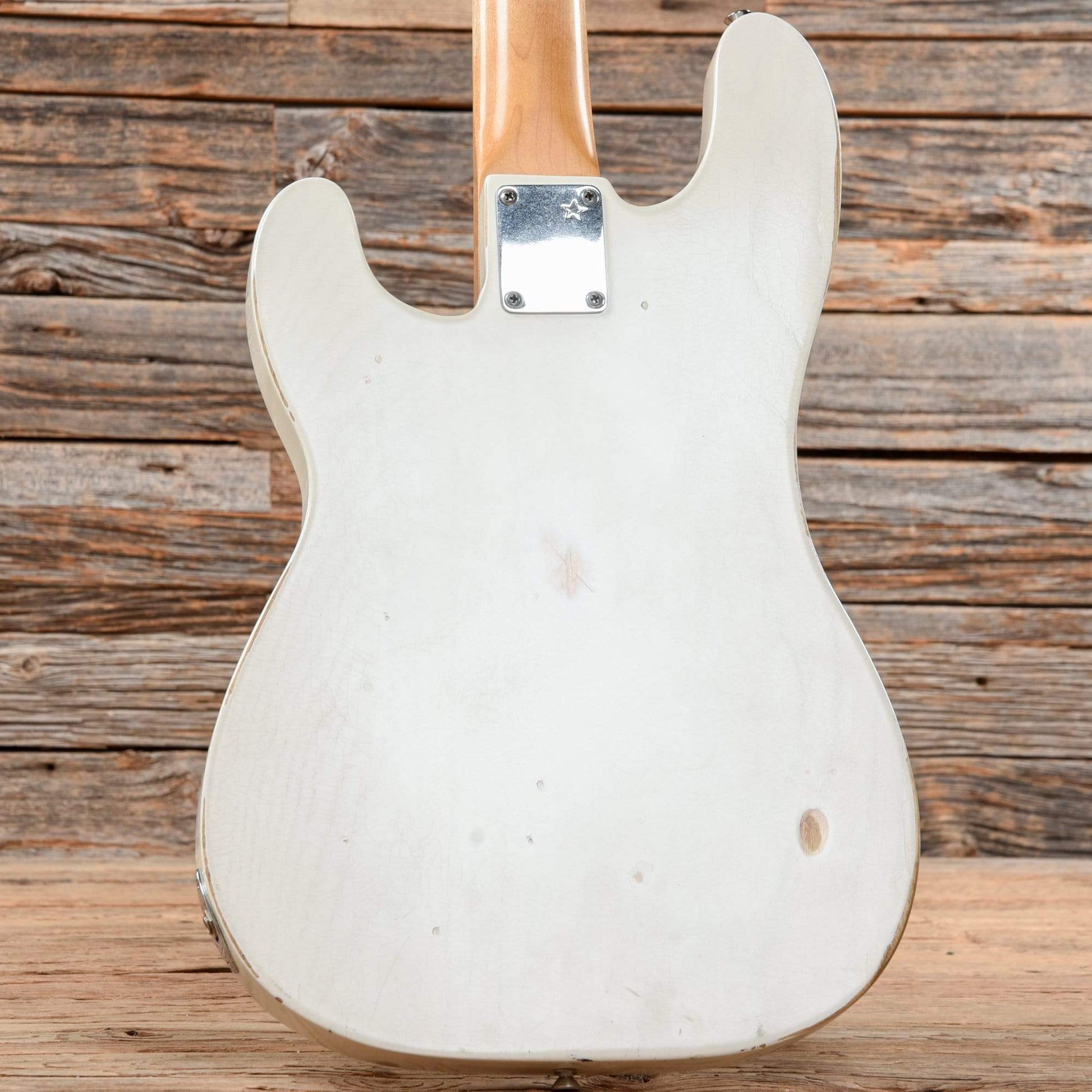 Fender Mike Dirnt Signature Road Worn Precision Bass White Blonde 2019 Bass Guitars / 4-String
