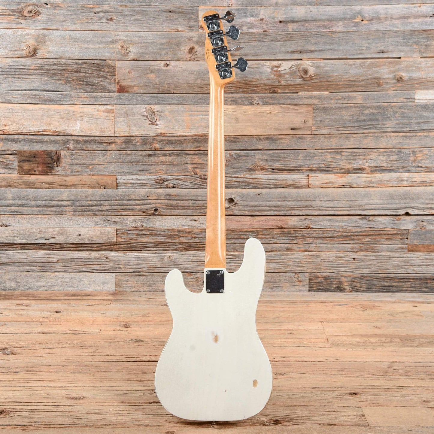 Fender Mike Dirnt Signature Road Worn Precision Bass White Blonde 2019 Bass Guitars / 4-String