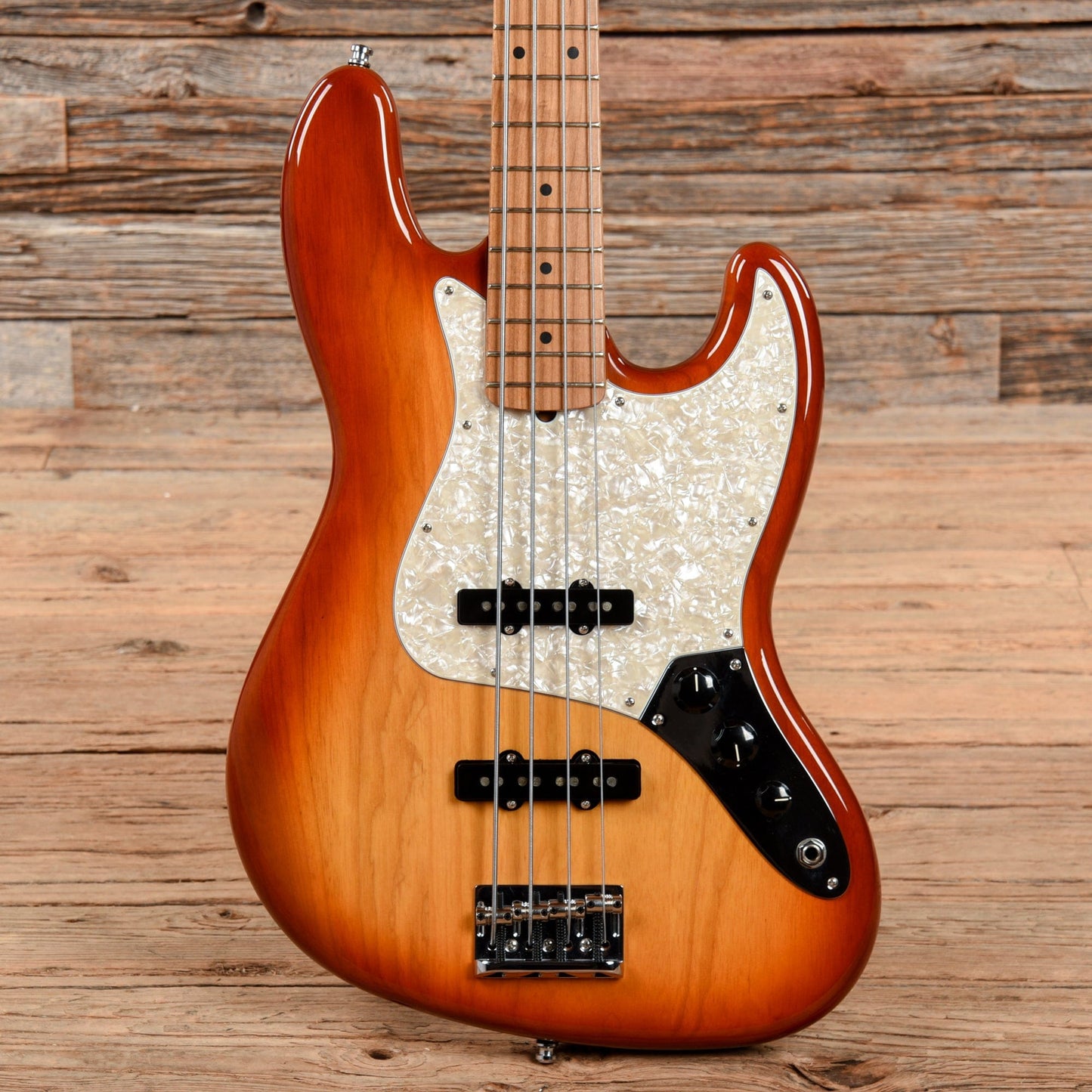 Fender Mod Shop Jazz Bass Sunburst Bass Guitars / 4-String