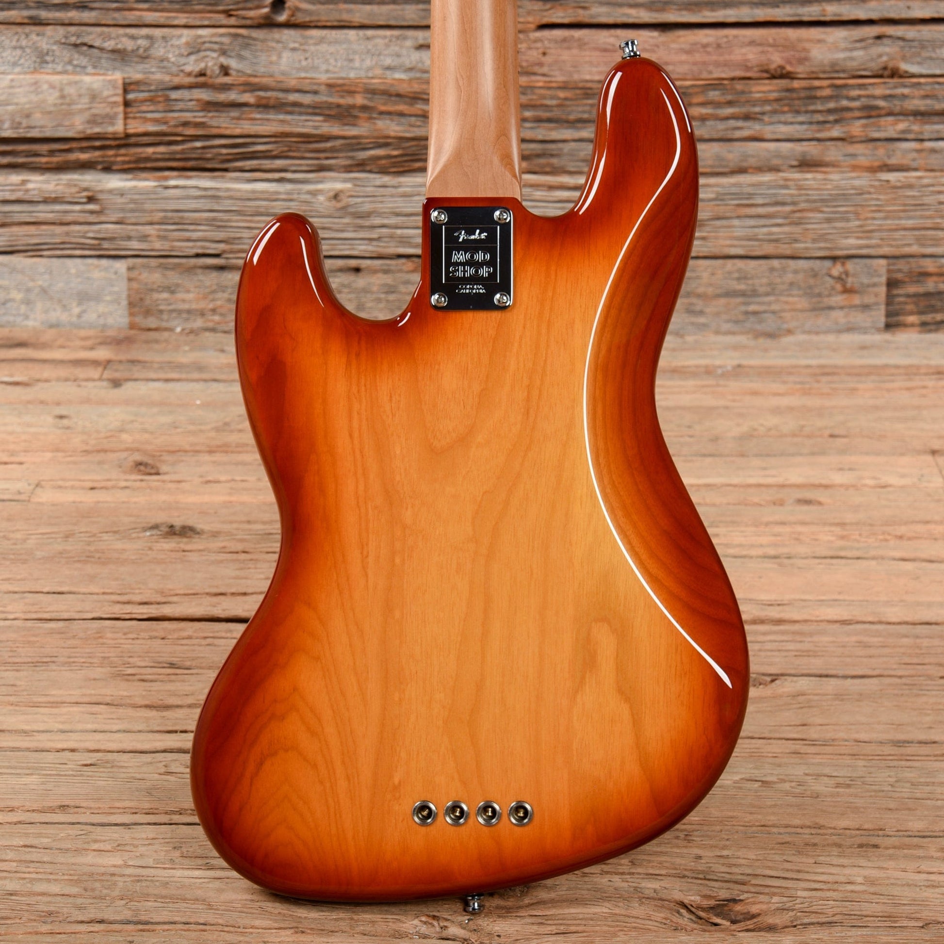 Fender Mod Shop Jazz Bass Sunburst Bass Guitars / 4-String
