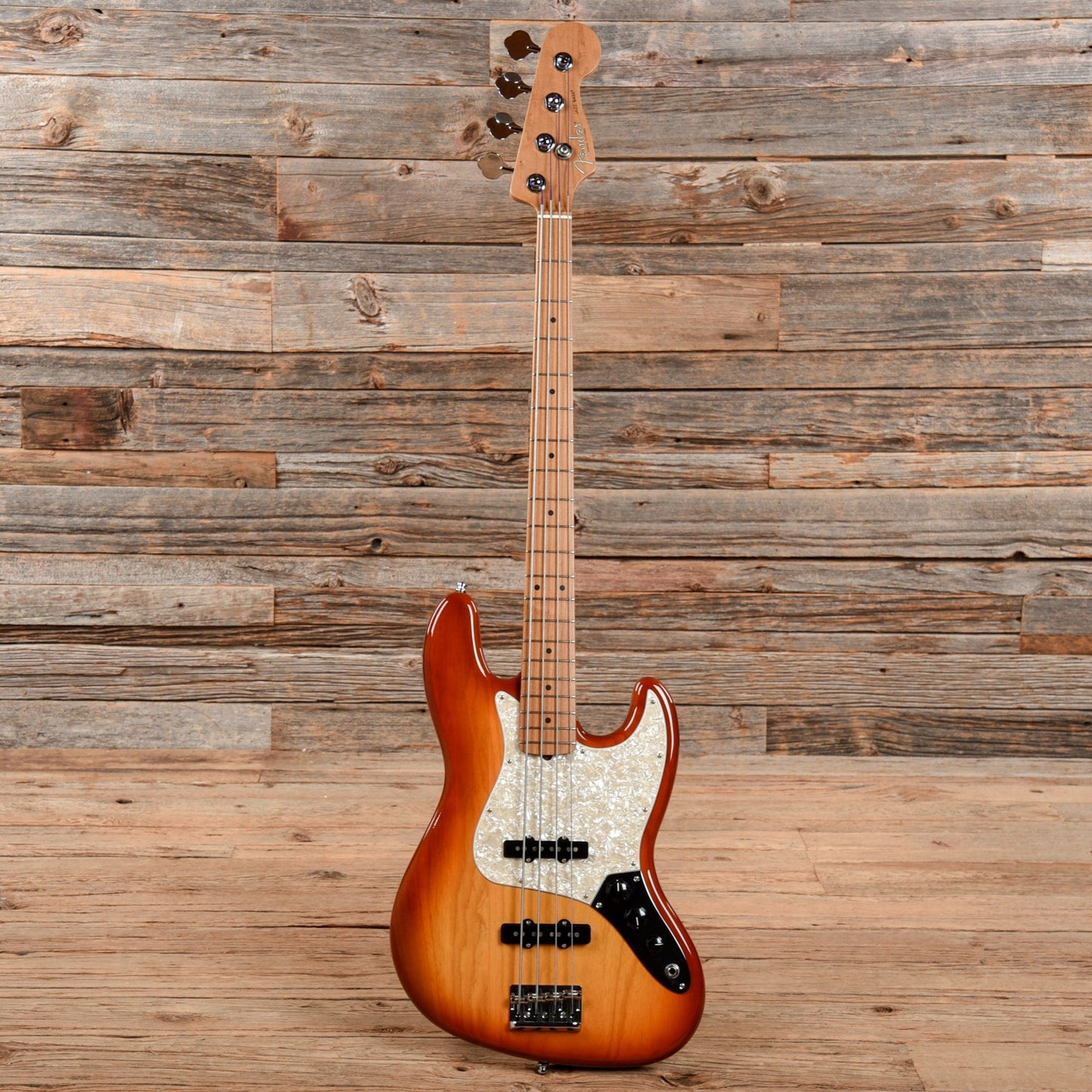 Fender Mod Shop Jazz Bass Sunburst Bass Guitars / 4-String