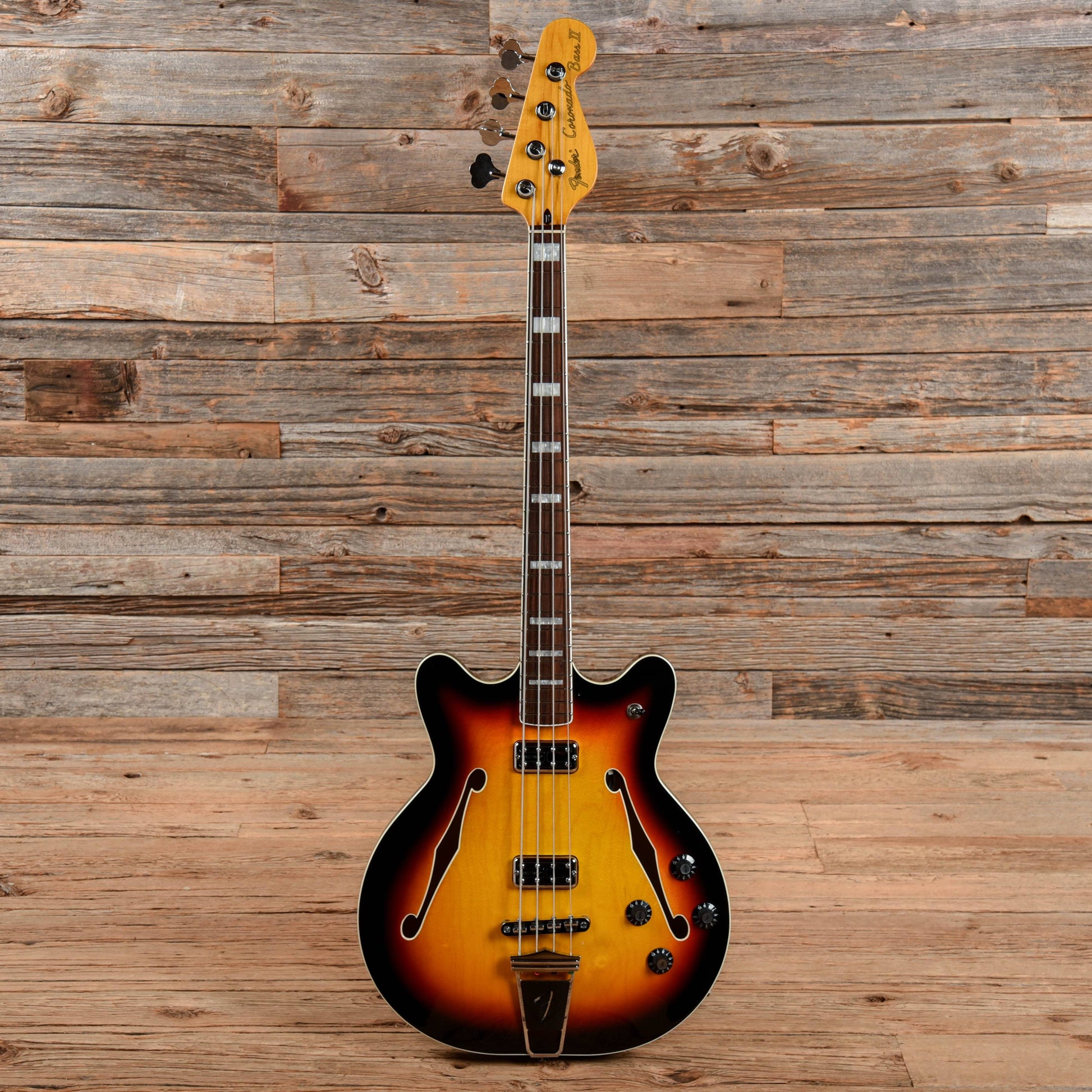 Fender Modern Player Coronado Bass II 3 Color Sunburst 2013 Bass Guitars / 4-String