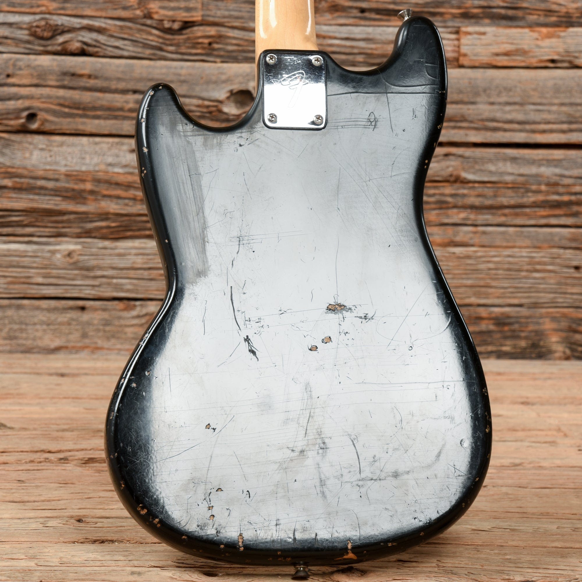 Fender Musicmaster Bass Black 1979 – Chicago Music Exchange