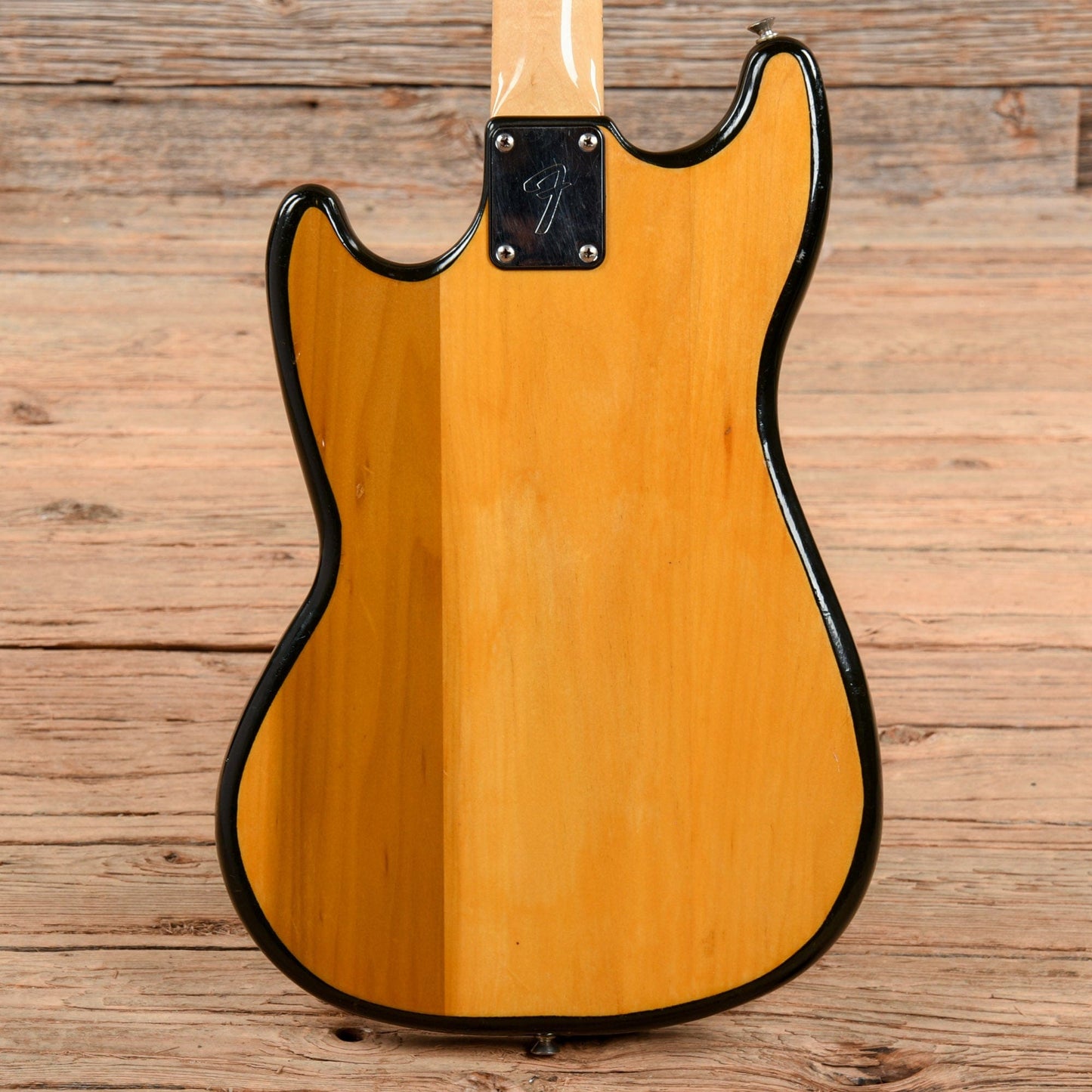 Fender Musicmaster Bass Natural Refin 1978 Bass Guitars / 4-String