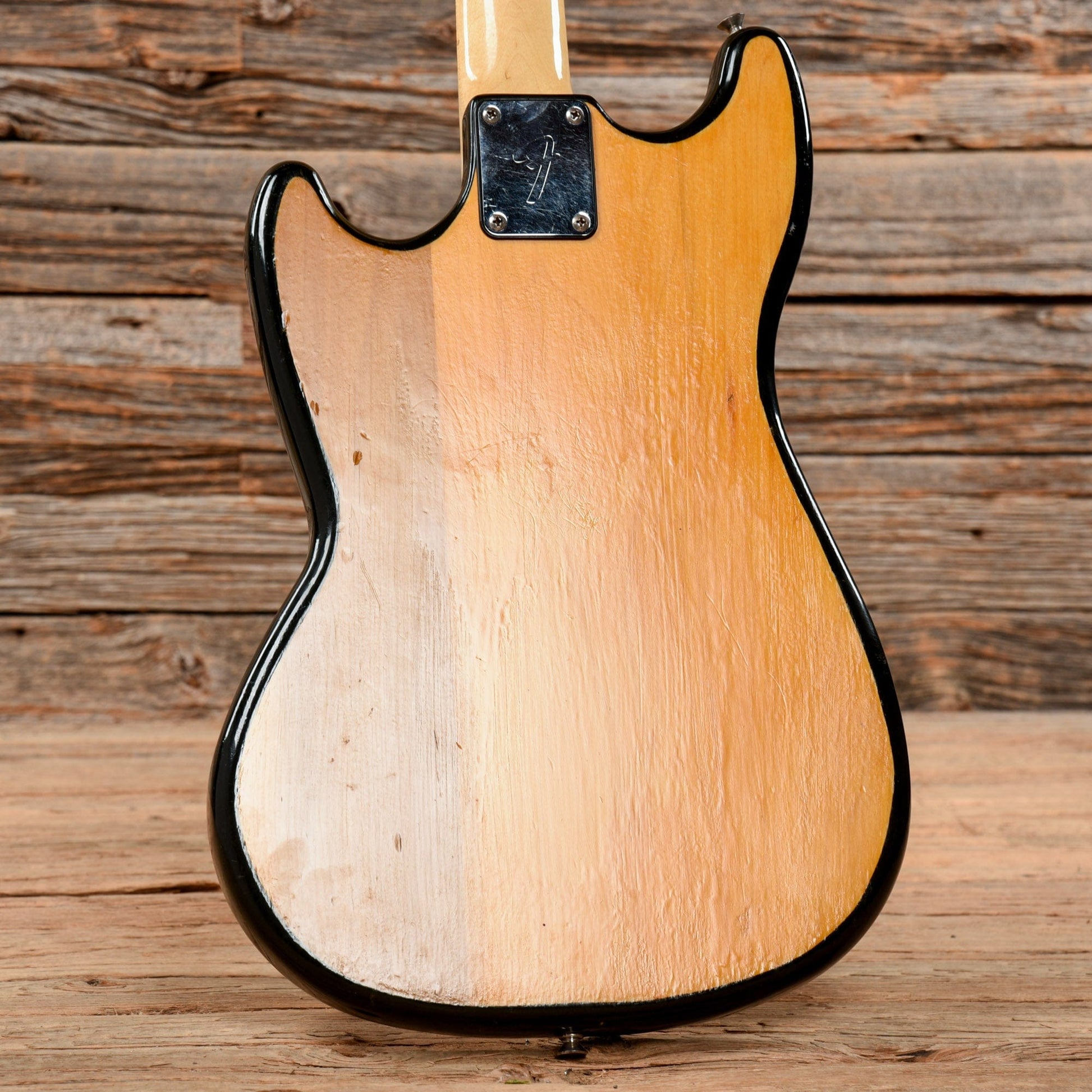 Fender Musicmaster Bass Natural Refin 1978 Bass Guitars / 4-String