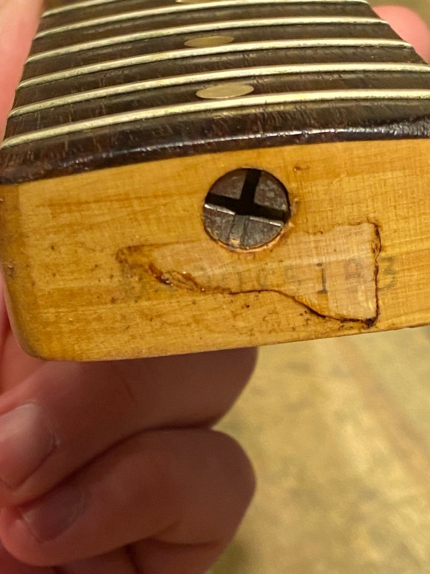 Fender Musicmaster Bass Natural Refin 1978 Bass Guitars / 4-String