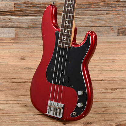 Fender Nate Mendel Artist Series Signature Precision Bass Candy Apple Red Bass Guitars / 4-String