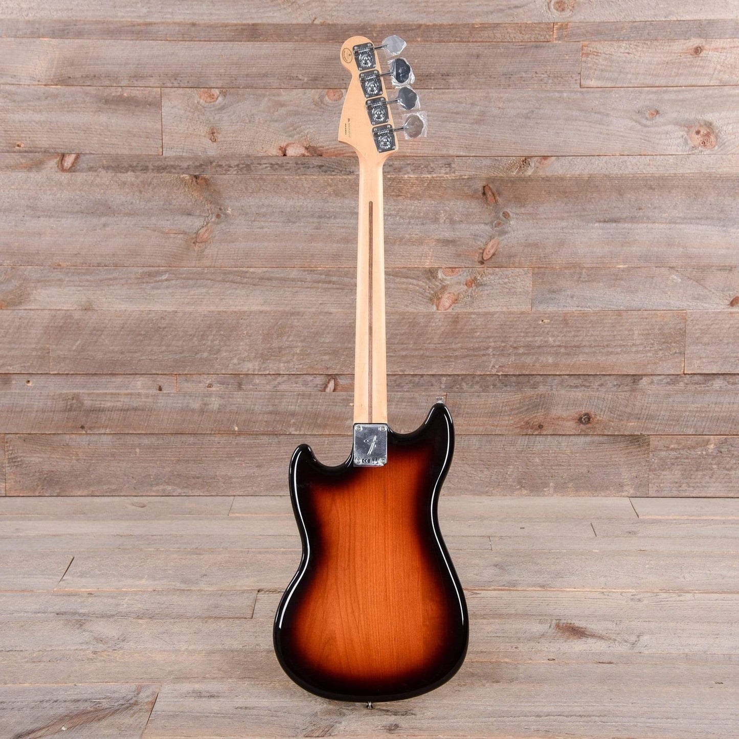 Fender Offset Series Mustang Bass PJ 3-Color Sunburst w/3-Ply Black Pickguard Bass Guitars / 4-String