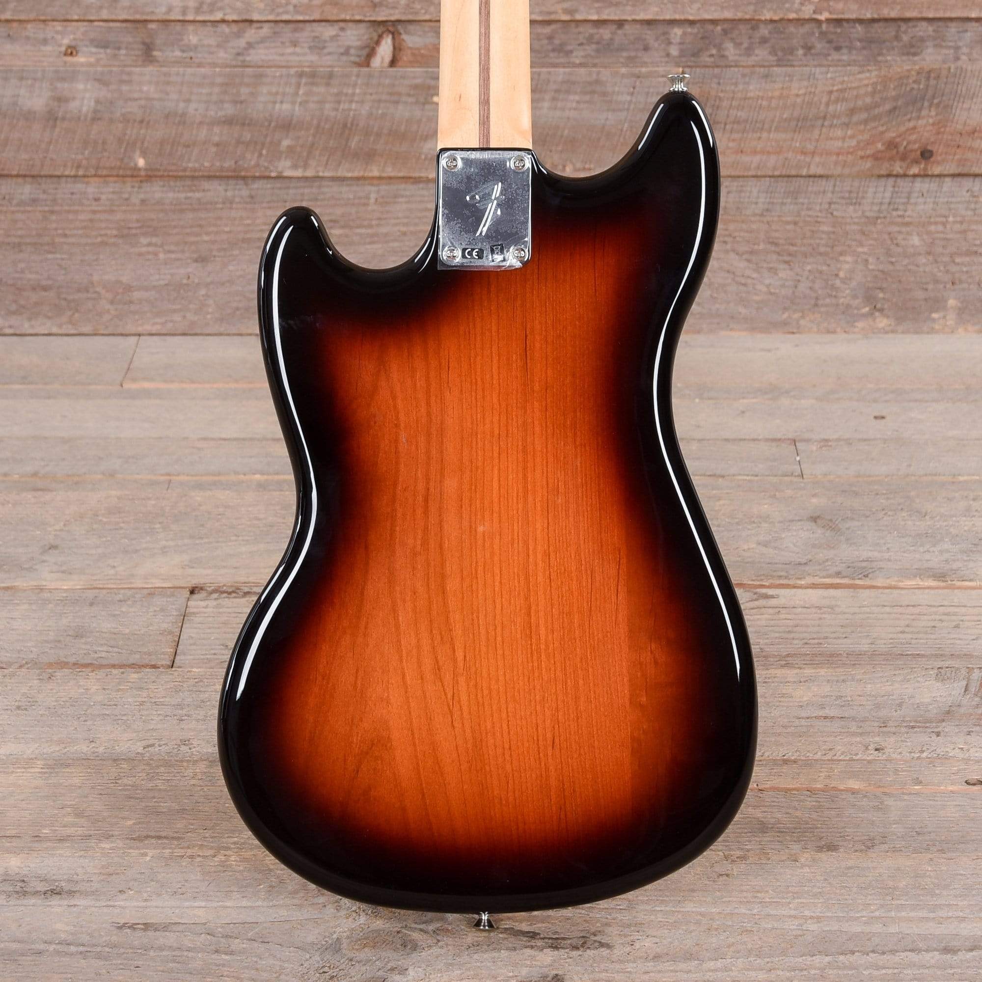Fender Offset Series Mustang Bass PJ 3-Color Sunburst w/3-Ply Black Pickguard Bass Guitars / 4-String