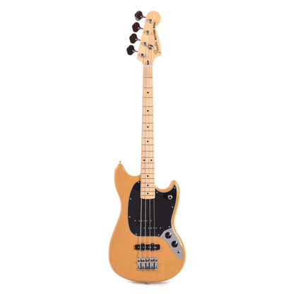 Fender Offset Series Mustang Bass PJ Butterscotch Blonde w/3-Ply Black Pickguard Bass Guitars / 4-String