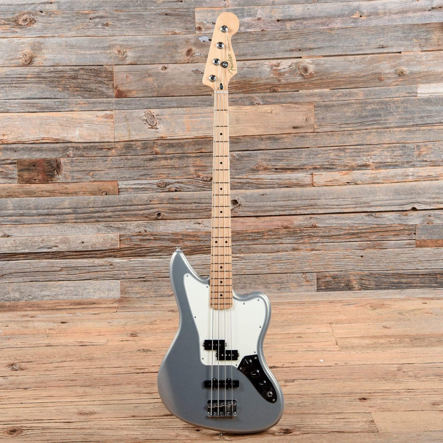 Fender Player Jaguar Bass Silver 2019 Bass Guitars / 4-String