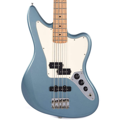 Fender Player Jaguar Bass Tidepool Bundle w/Fender Gig Bag, Stand, Cable, Tuner, Picks and Strings Bass Guitars / 4-String