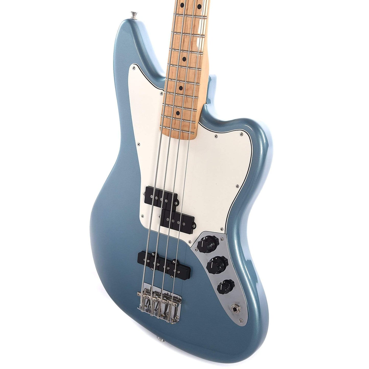 Fender Player Jaguar Bass Tidepool Bundle w/Fender Gig Bag, Stand, Cable, Tuner, Picks and Strings Bass Guitars / 4-String