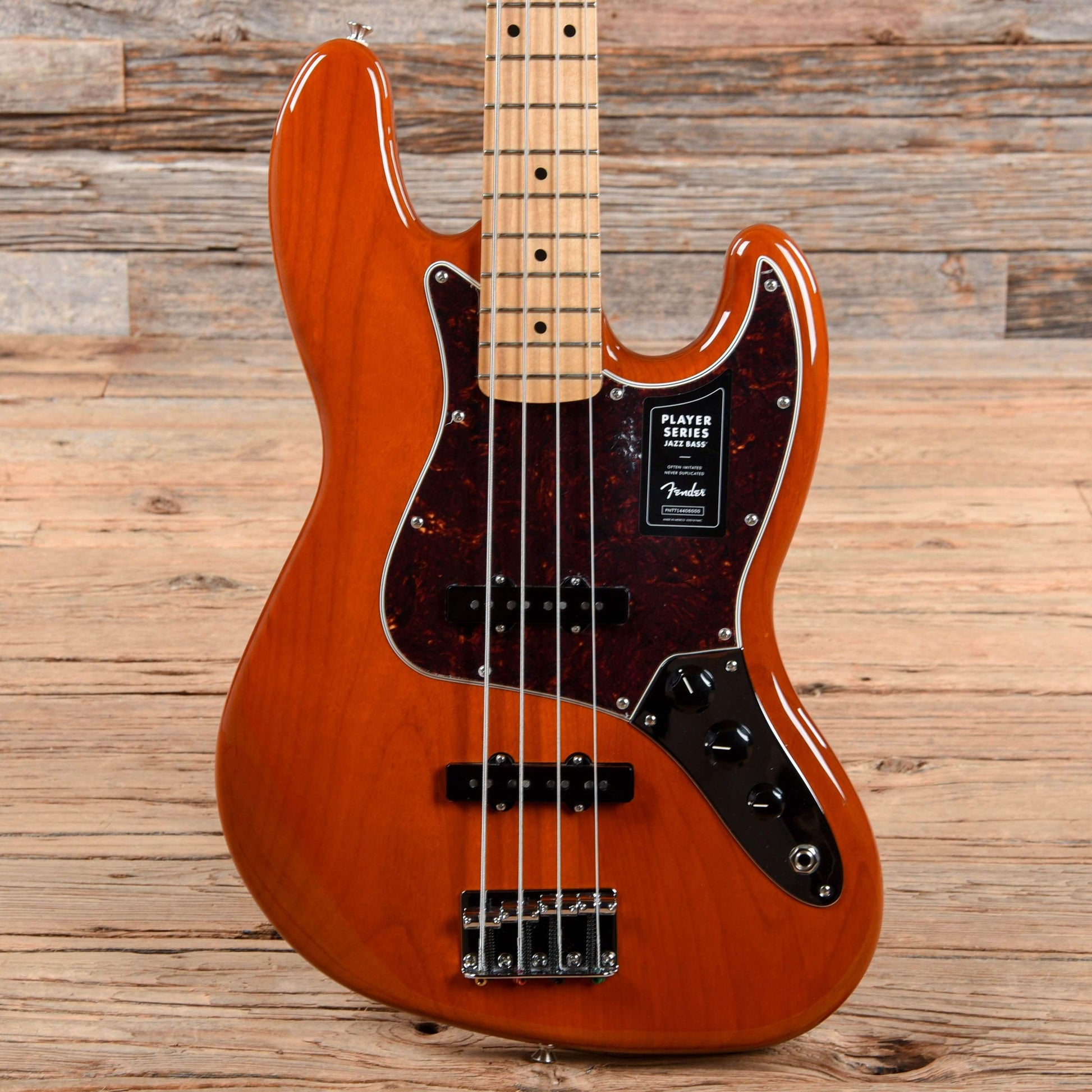 Fender Player Jazz Bass Aged Natural 2020 Bass Guitars / 4-String