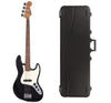 Fender Player Jazz Bass Black Bundle w/Fender Molded Hardshell Case Bass Guitars / 4-String