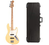 Fender Player Jazz Bass Buttercream Bundle w/Fender Molded Hardshell Case Bass Guitars / 4-String