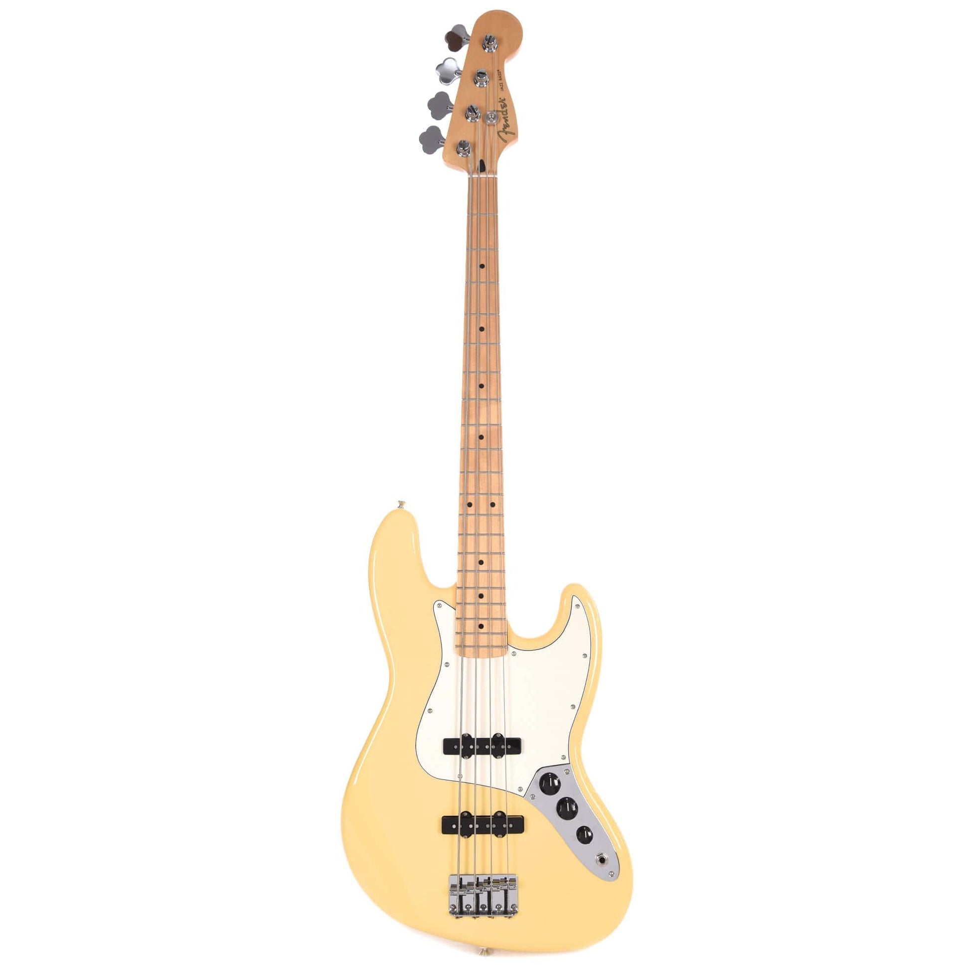 Fender Player Jazz Bass Buttercream Bundle w/Fender Molded Hardshell Case Bass Guitars / 4-String
