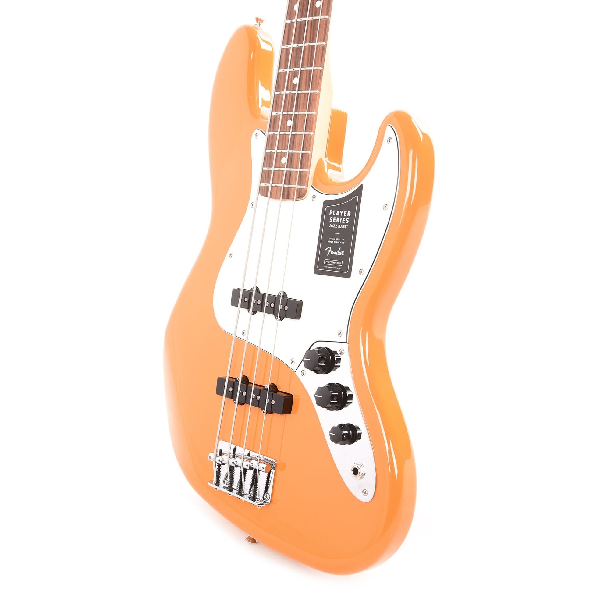 Fender Player Jazz Bass Capri Orange Bass Guitars / 4-String