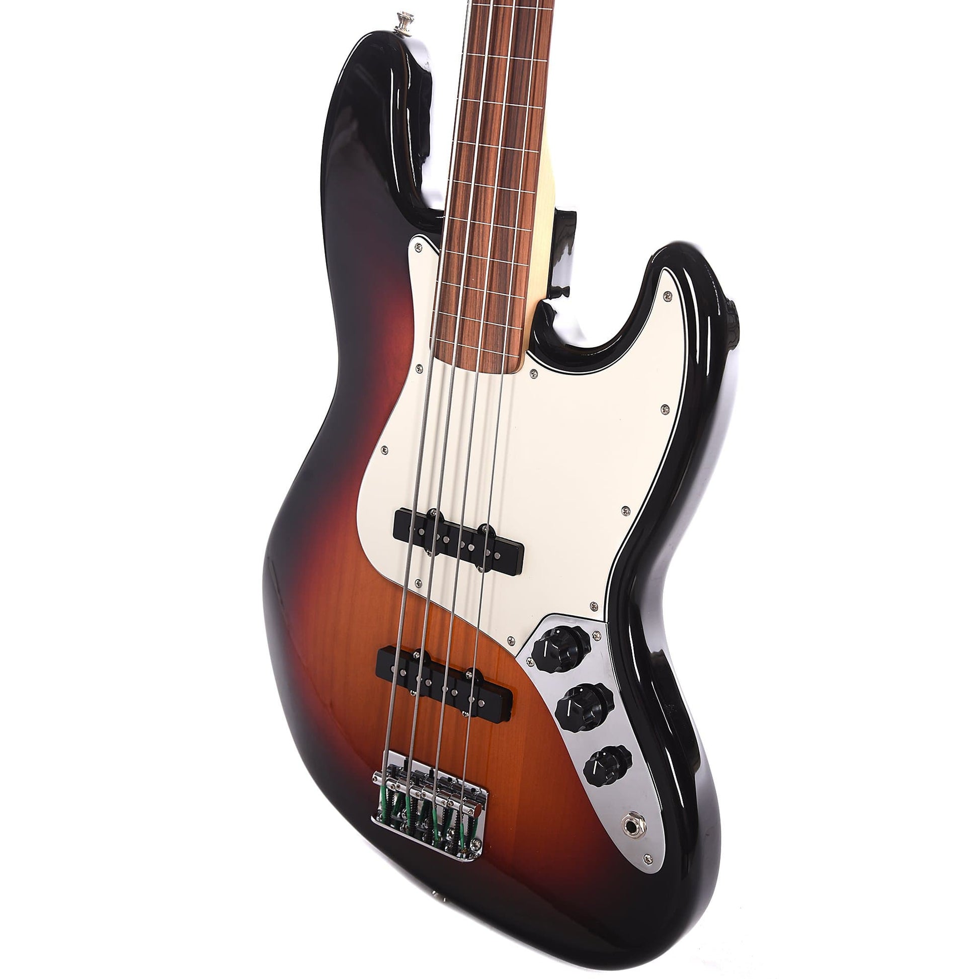 Fender Player Jazz Bass Fretless 3-Color Sunburst Bass Guitars / 4-String
