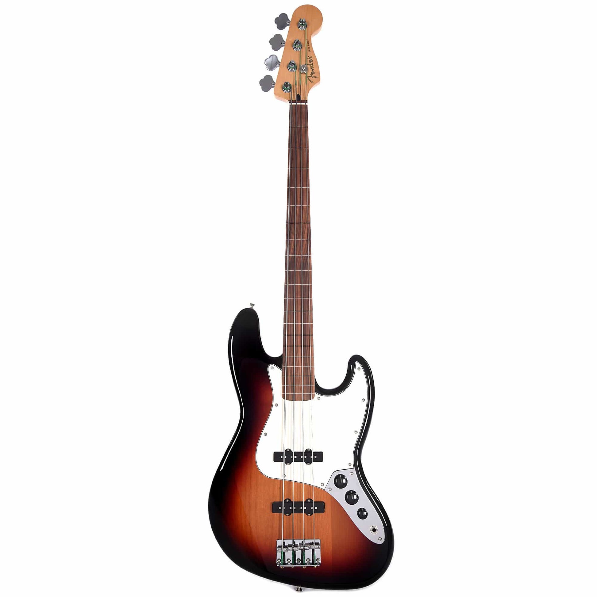 Fender Player Jazz Bass Fretless 3-Color Sunburst Bass Guitars / 4-String