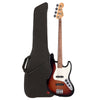 Fender Player Jazz Bass PF 3-Color Sunburst and FB405 Gig Bag Bundle Bass Guitars / 4-String