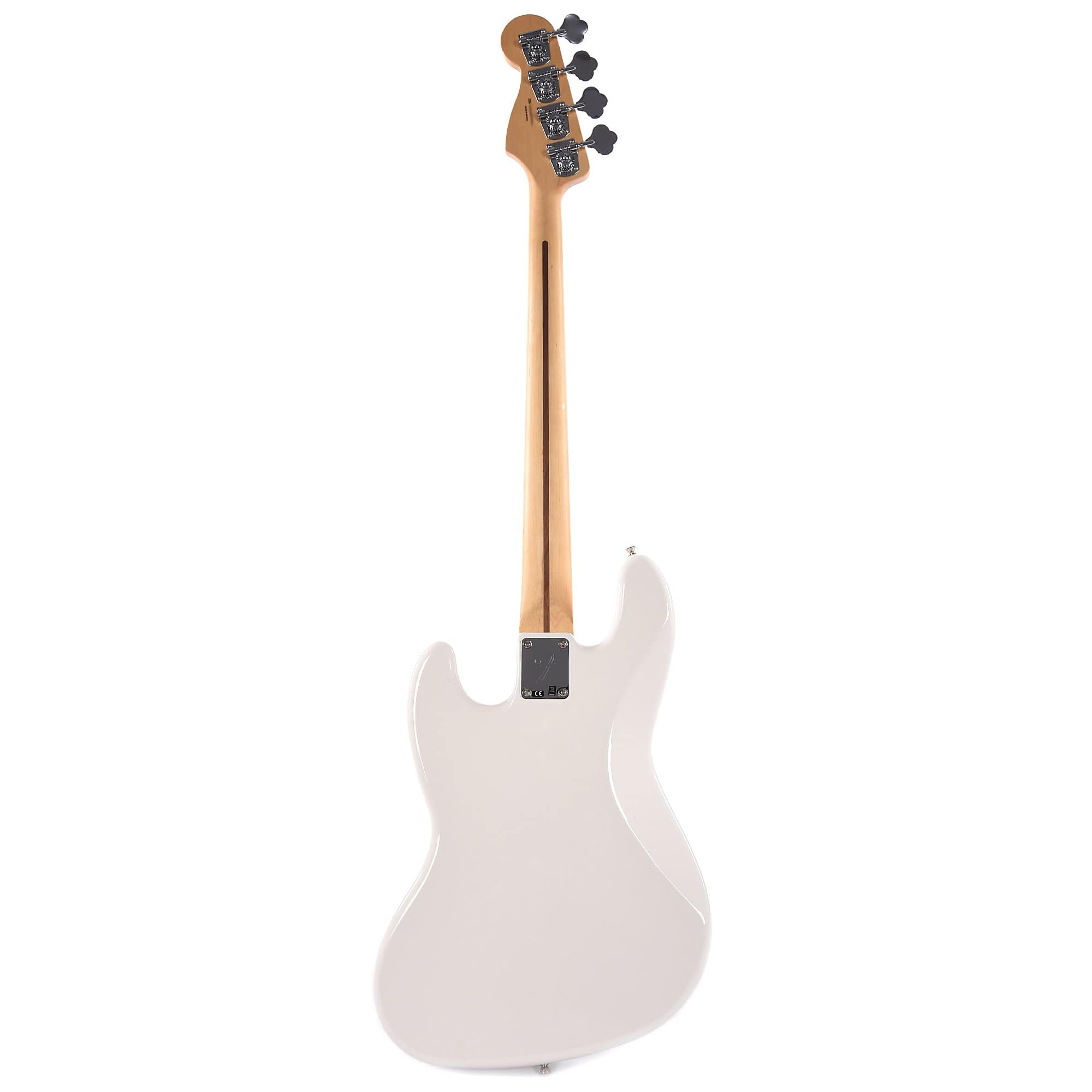 Fender Player Jazz Bass Polar White Bundle w/Fender Gig Bag, Stand, Cable, Tuner, Picks and Strings Bass Guitars / 4-String
