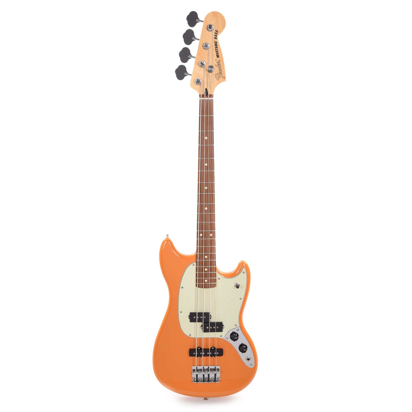 Fender Player Mustang Bass Capri Orange Bass Guitars / 4-String