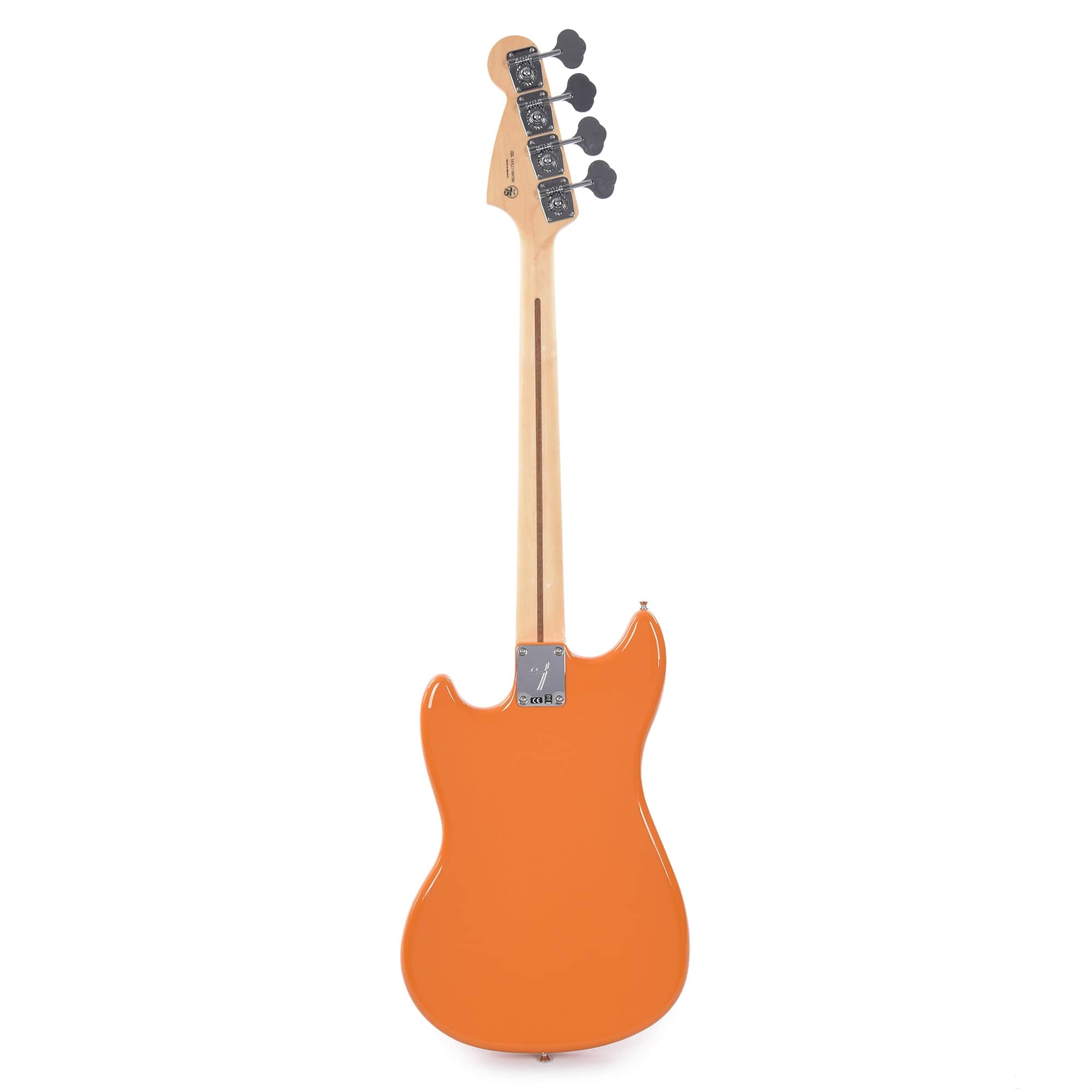 Fender Player Mustang Bass Capri Orange Bass Guitars / 4-String