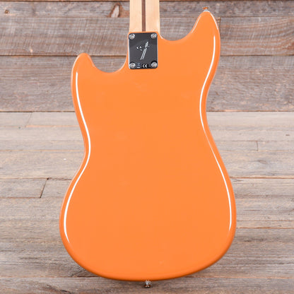 Fender Player Mustang Bass Capri Orange Bass Guitars / 4-String