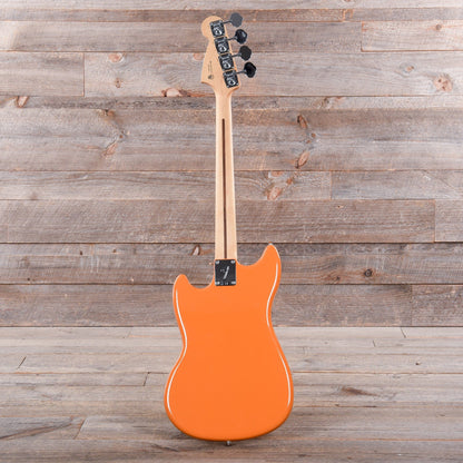 Fender Player Mustang Bass Capri Orange Bass Guitars / 4-String