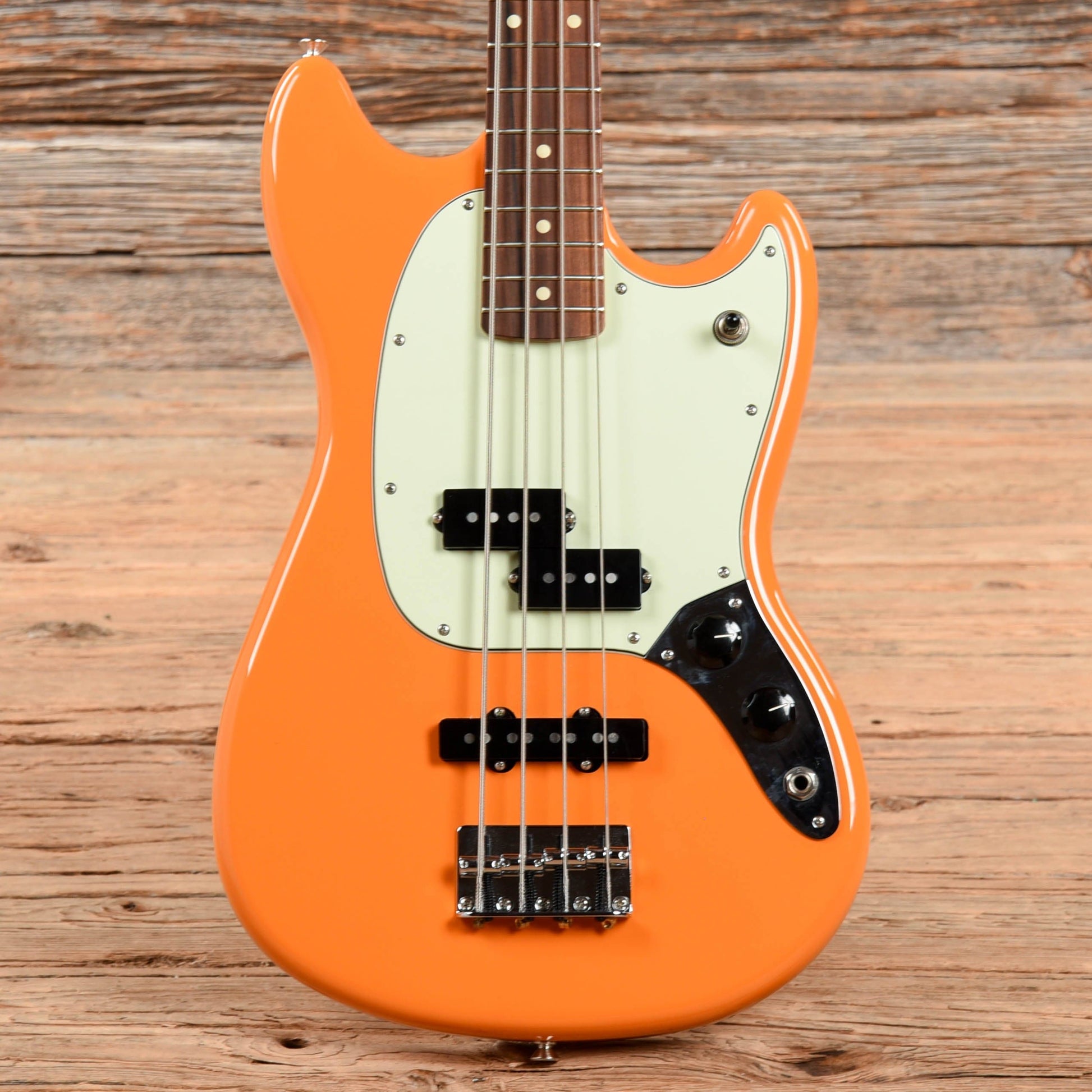 Fender Player Mustang Bass Capri Orange 2018 Bass Guitars / 4-String