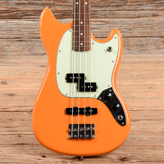 Fender Player Mustang Bass Capri Orange 2018 Bass Guitars / 4-String