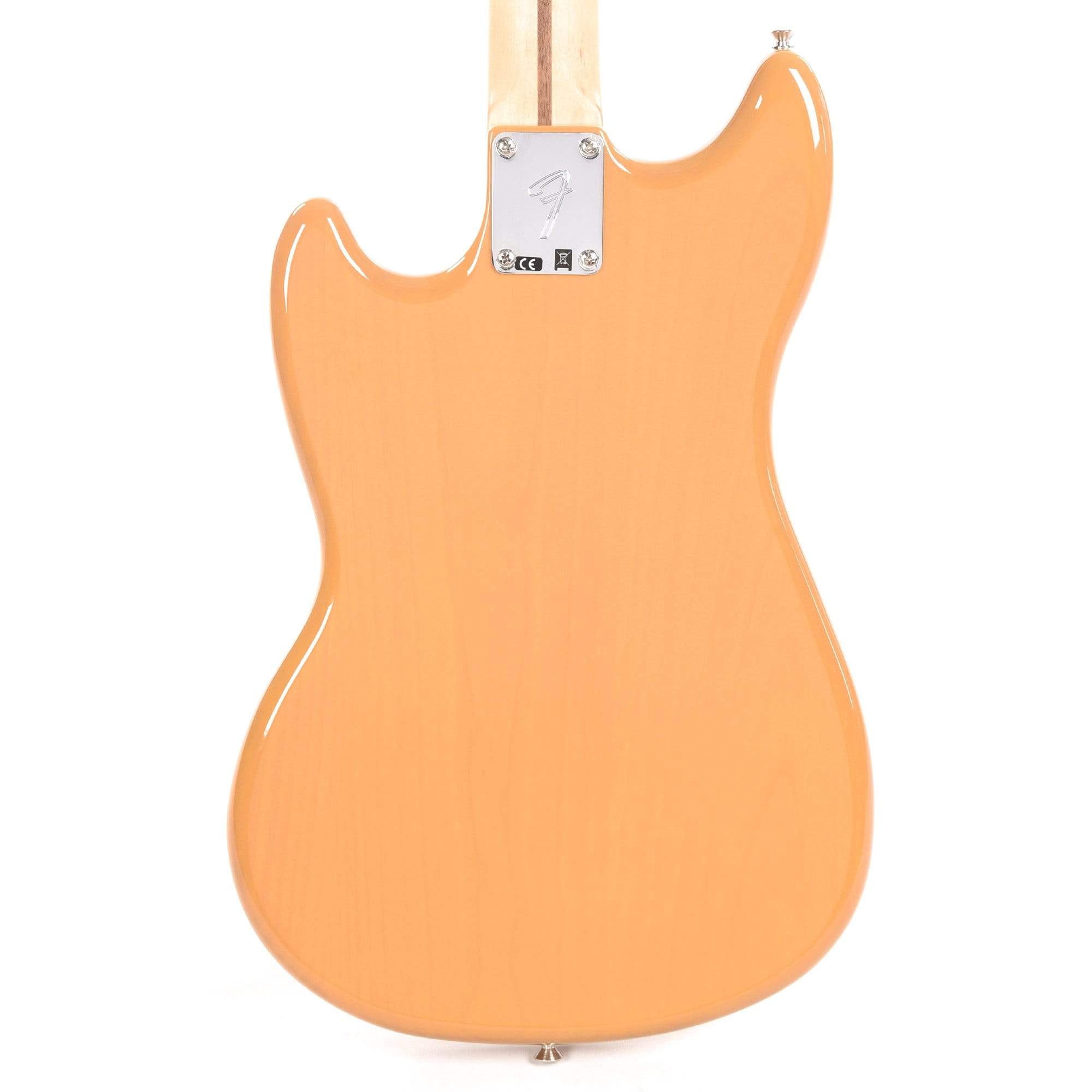 Fender Player Mustang Bass PJ Butterscotch Blonde w/3-Ply Black Pickguard Bass Guitars / 4-String