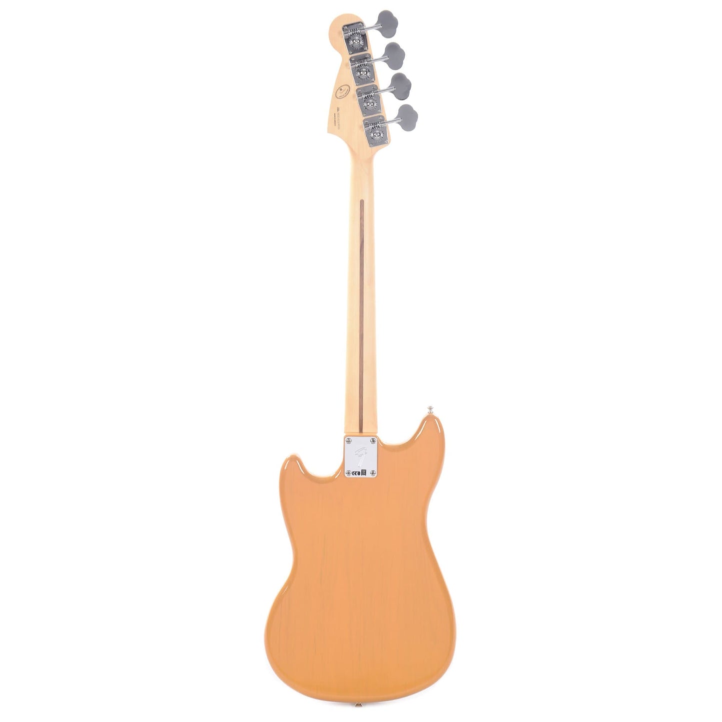 Fender Player Mustang Bass PJ Butterscotch Blonde w/3-Ply Black Pickguard Bass Guitars / 4-String