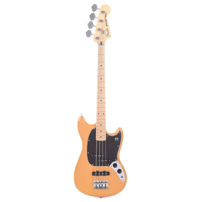 Fender Player Mustang Bass PJ Butterscotch Blonde w/3-Ply Black Pickguard Bass Guitars / 4-String