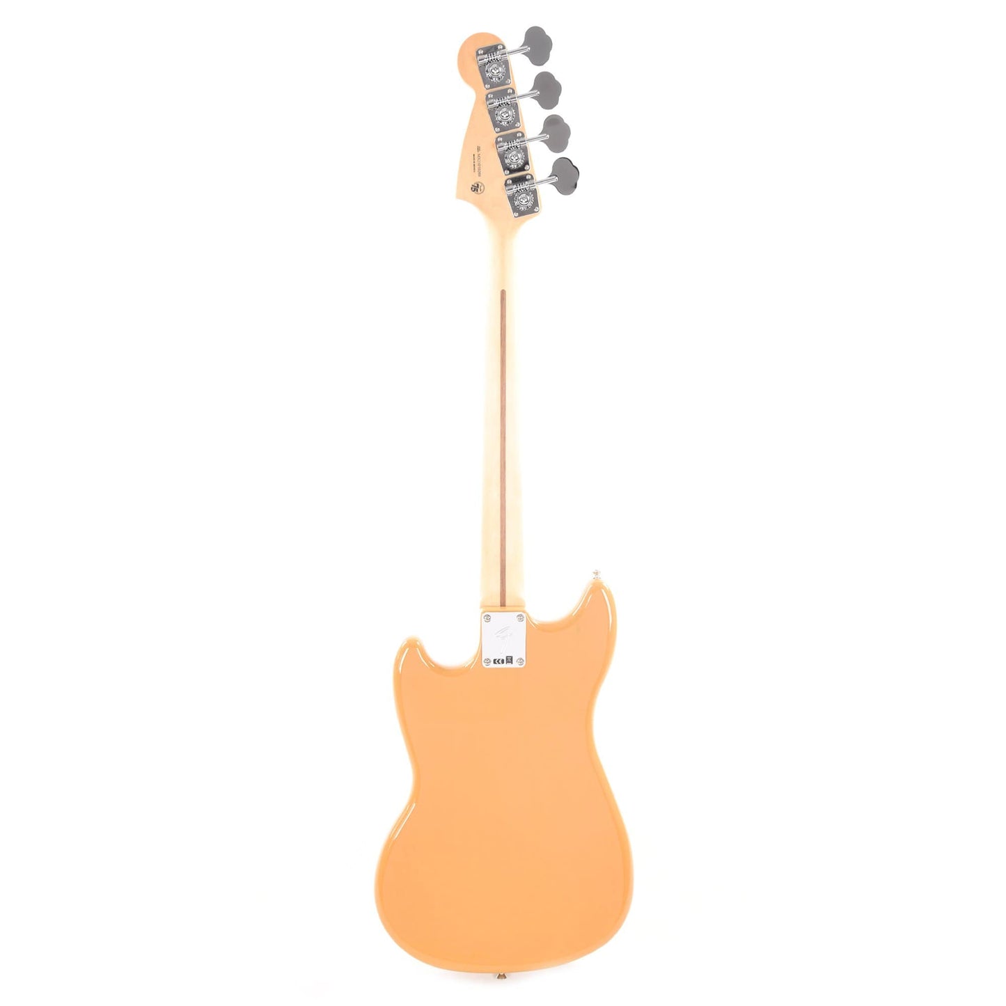 Fender Player Mustang Bass PJ Butterscotch Blonde w/3-Ply Black Pickguard Bass Guitars / 4-String