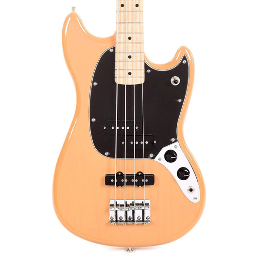 Fender Player Mustang Bass PJ Butterscotch Blonde w/3-Ply Black Pickguard (CME Exclusive) B-STOCK Bass Guitars / 4-String