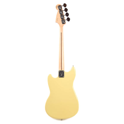 Fender PLayer Mustang Bass PJ Canary Diamond w/3-Ply Mint Pickguard Bass Guitars / 4-String