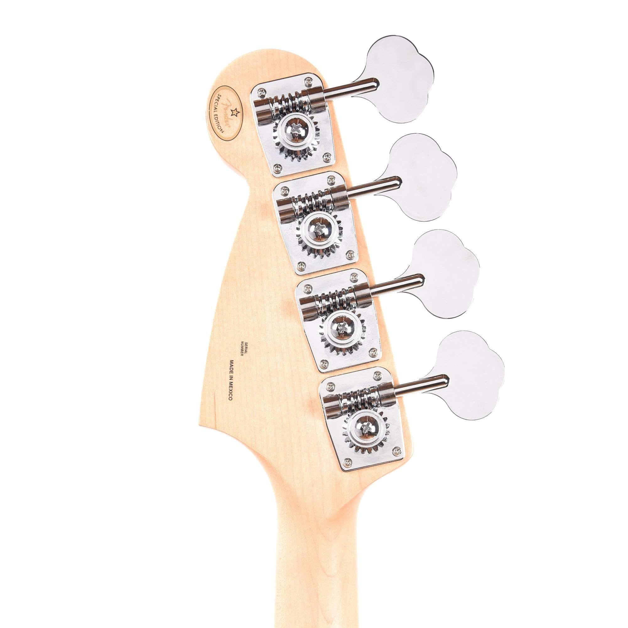 Fender PLayer Mustang Bass PJ Canary Diamond w/3-Ply Mint Pickguard Bass Guitars / 4-String