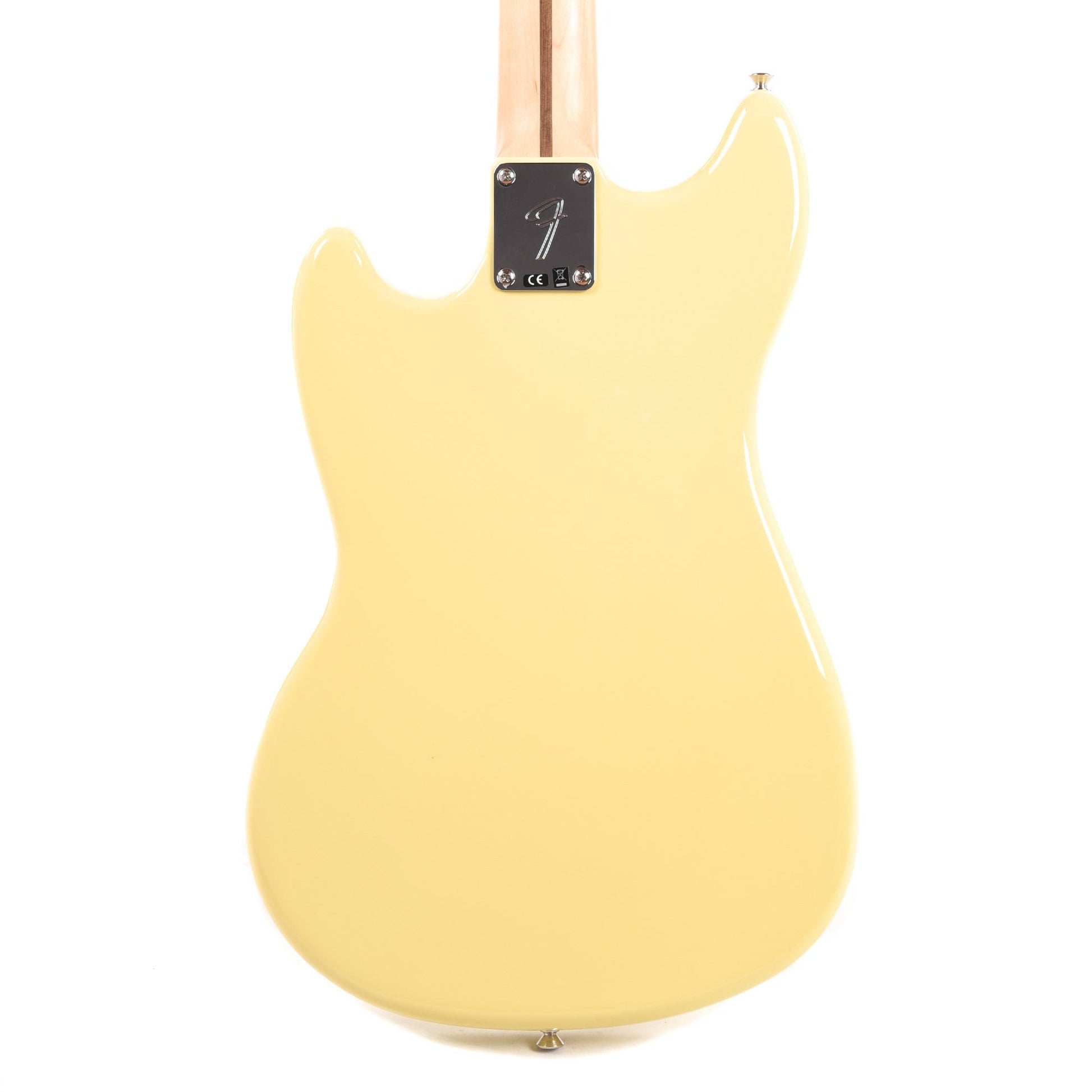Fender PLayer Mustang Bass PJ Canary Diamond w/3-Ply Mint Pickguard Bass Guitars / 4-String