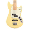 Fender PLayer Mustang Bass PJ Canary Diamond w/3-Ply Mint Pickguard Bass Guitars / 4-String