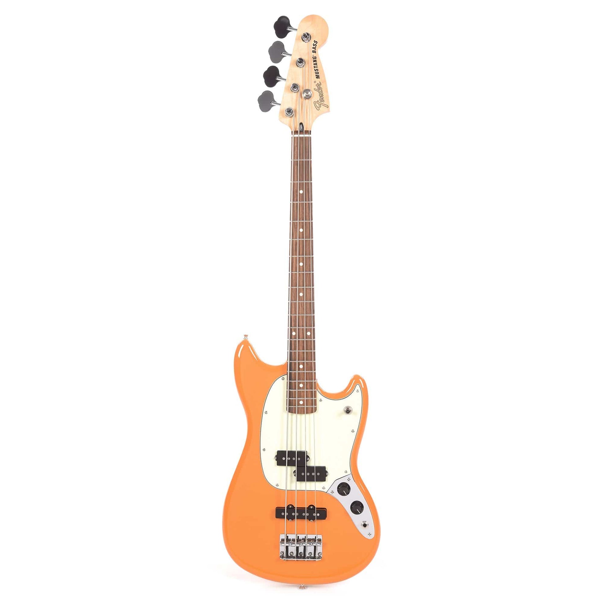 Fender Player Mustang Bass PJ Capri Orange Bass Guitars / 4-String