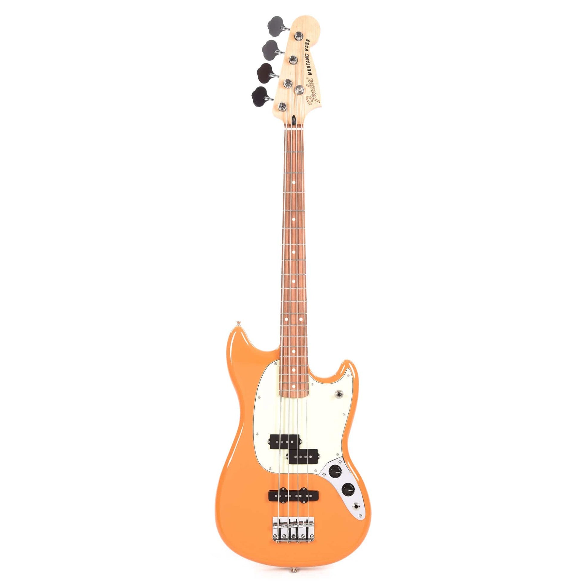 Fender Player Mustang Bass PJ Capri Orange Bass Guitars / 4-String